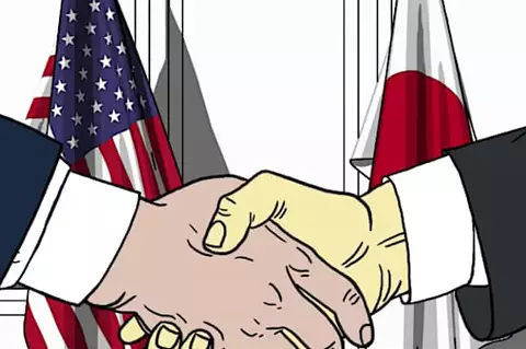 日本はアメリカにとって何番目に重要な国？