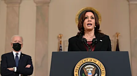 Kamala Harris sobre veredicto en caso de George Floyd: “EE.UU. tiene una larga historia de racismo sistémico” | Video