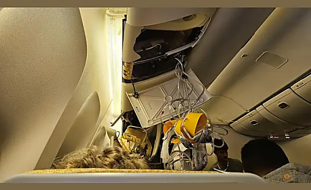 Head injuries and bleeding ears: Passengers recount chaos on turbulent Singapore Airlines flight
