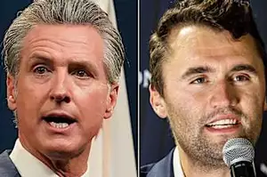 加文·紐瑟姆稱查理·柯克犯下“毫無意義的謀殺”罪，以此“最佳方式紀念他”