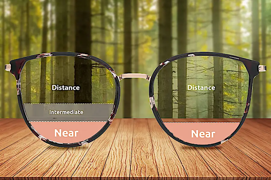 Your all-in-one solution for clear close-up, intermediate and distance viewing.