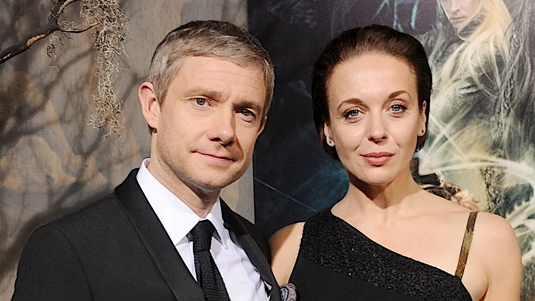 Amanda Abbington 'sick and terrified' after photos of barbed wire-wrapped baseball bats sent to her and Martin Freeman