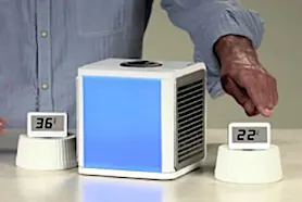 Magic Air Cooler παίρνει την Ευρώπη από την καταιγίδα.  Η ιδέα είναι η μεγαλοφυία