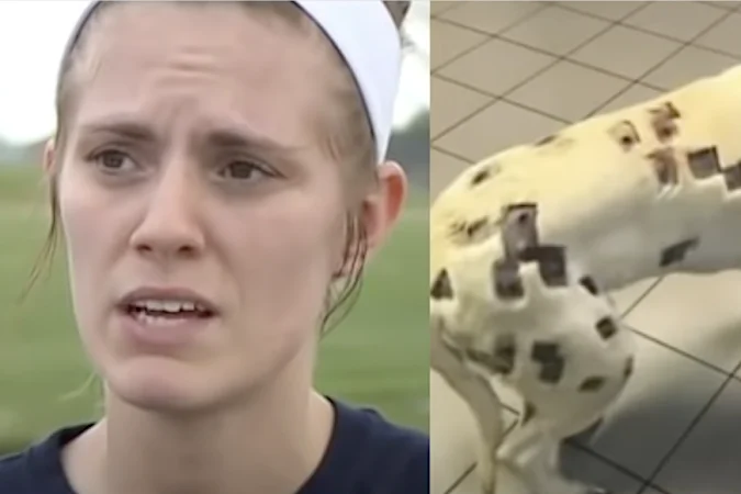 Woman Discovers Her Dog Covered In Odd Marks, Rushes To The Veterinarian To See What's Wrong