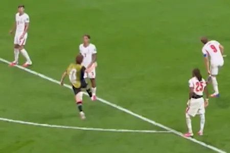 New footage suggests why Bellingham slapped Barco after England loss
