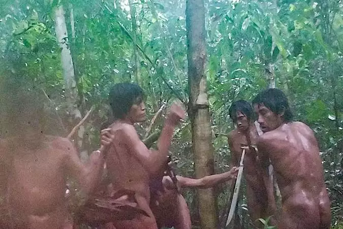 Índios de Massaco foram filmados pela primeira vez