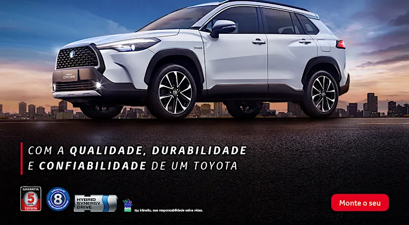 Novo Corolla Cross. Conheça o SUV que você estava esperando