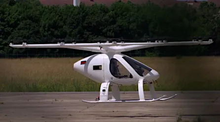 Esta aeronave podría ser el primer taxi aéreo eléctrico