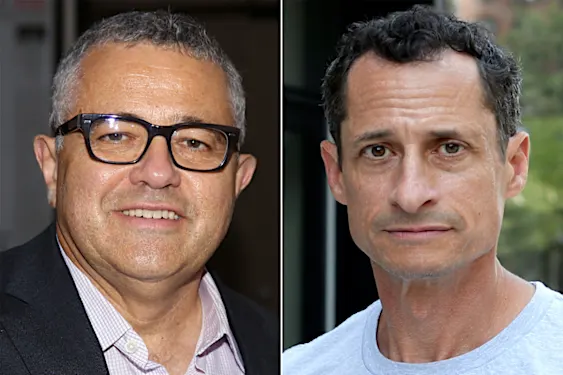 What Jeffrey Toobin and Anthony Weiner shared in front of camera