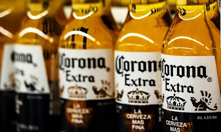 Corona beer stops production