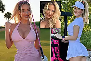 Paige Spiranac hits back at criticism over her golf outfits