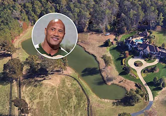 Dwayne 'The Rock' Johnson compra granja en Georgia - La casa fue construida para la familia del Sr. Johnson