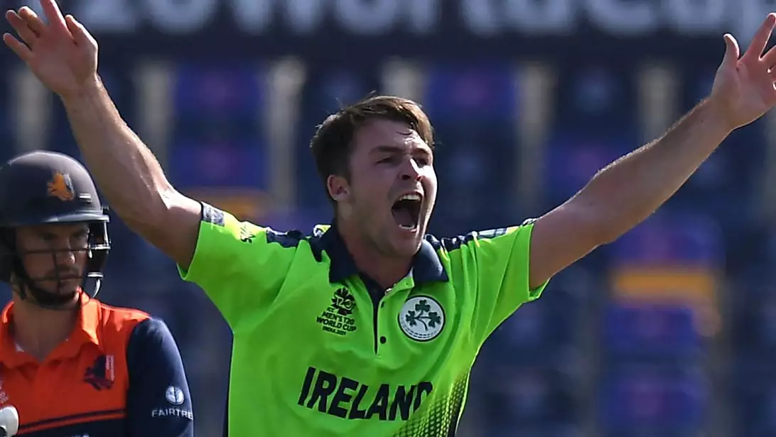 Curtis Campher makes history as Ireland win at canter over Netherlands in T20 World Cup opener