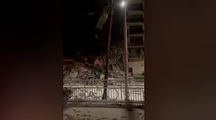 Dramáticos videos tomados antes y después del colapso | Video