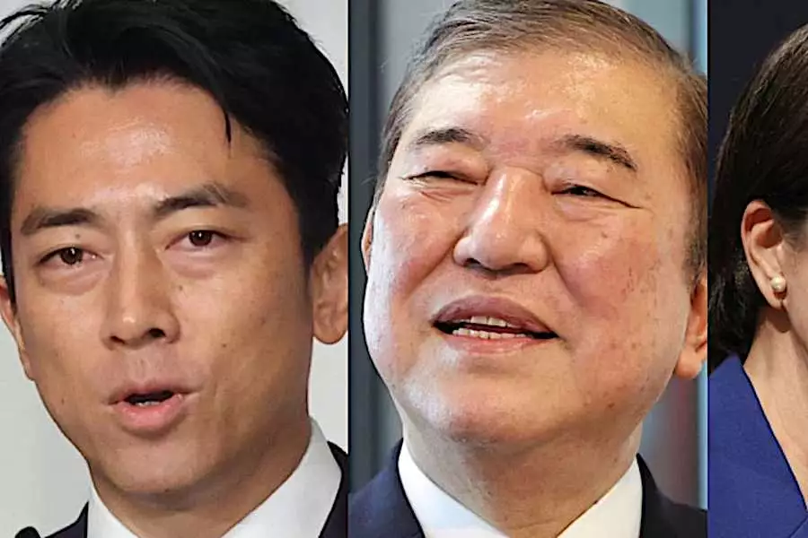 Ishiba leads Koizumi in Japan leadership race: Nikkei poll