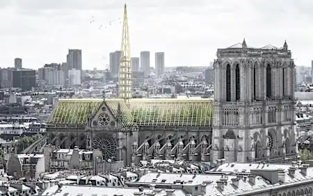 Notre-Dame: τα δέκα τρελά έργα για τον καθεδρικό ναό του αύριο Notre-Dame: τα δέκα τρελά έργα για τον καθεδρικό ναό του αύριο