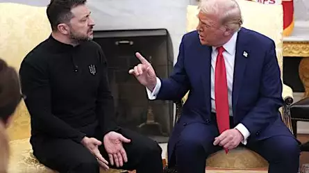 Mira el tenso intercambio entre Trump, Zelensky y J. D. Vance