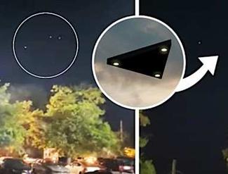 UFO sighting: 'Remarkable footage' reveals a 'cloaked triangle UFO' over New Jersey