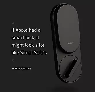 Experts agree: the SimpliSafe Smart Lock is as sleek as it is secure.