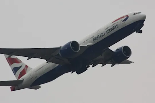 British Airways passengers 'hit ceiling' after turbulence