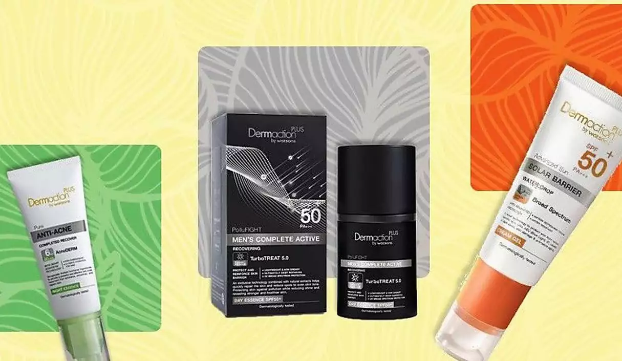 Watsons introduces skincare line Dermaction