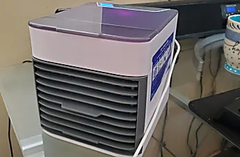 Magic Air Cooler παίρνει την Ελλάδα από την καταιγίδα.  Η ιδέα είναι μεγαλοφυία