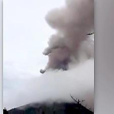 Así ruge el Volcán de Fuego en Guatemala
