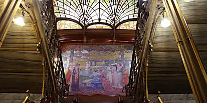 Ένα στολίδι Art Nouveau που αποκαλύπτεται στις Βρυξέλλες που έπληξαν το Covid