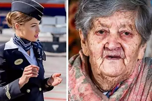 Flight attendant didn’t let 87-year-old woman into business class. But then they learned who she was