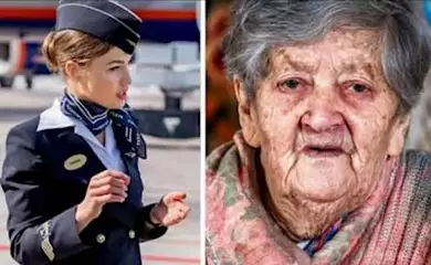 Flight attendant didn’t let 87-year-old woman into business class. But then they learned who she was