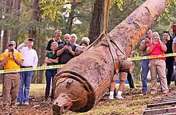 [Gallery] Civil War Cannons Retrieved From The Great Pee Dee River, South Carolina