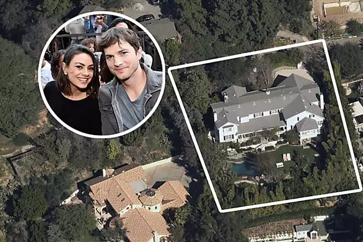 Star Couple Ashton Kutcher and Mila Kunis List Their Beverly Hills Spread for $13.99 Million