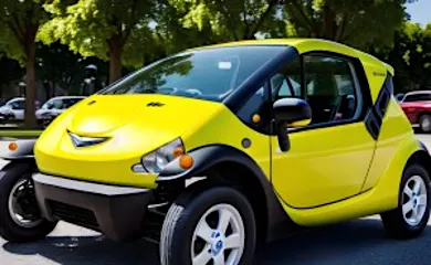 New Small Electric Car for Seniors