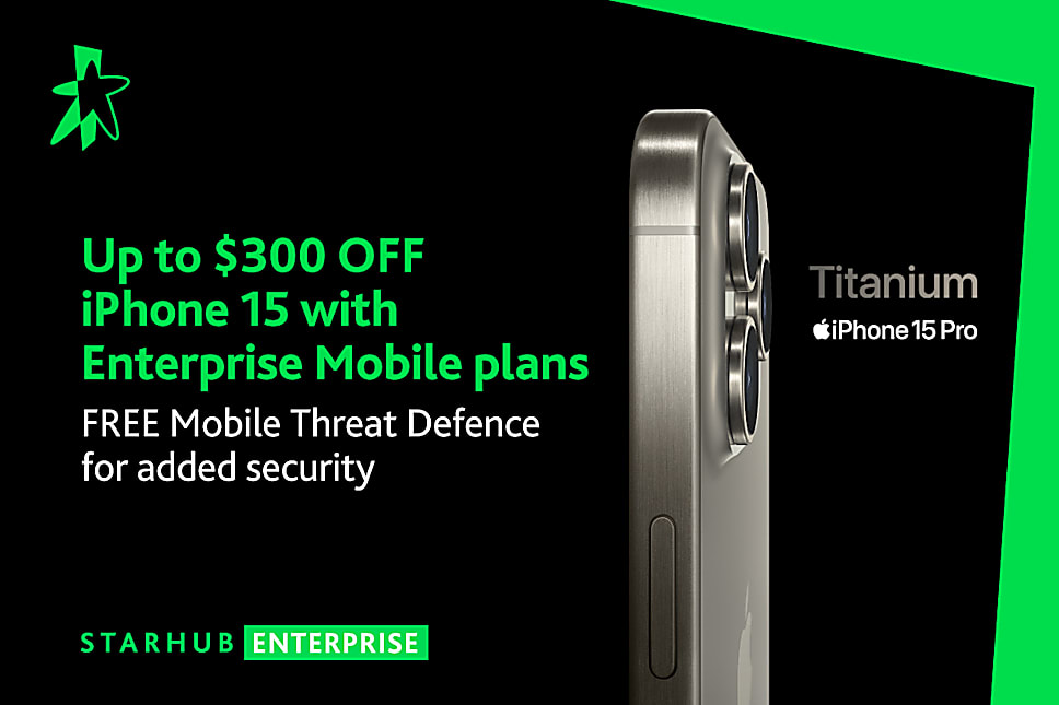 Enjoy up to $300 off your new iPhone 15 with our Enterprise mobile plans.