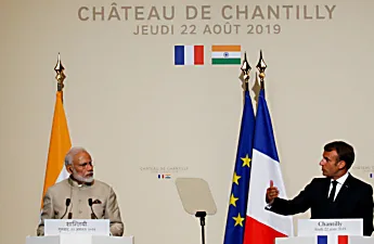 Macron urges India's Modi to ensure the rights of Kashmir civilians are respected
