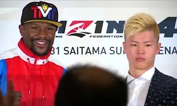 Floyd Mayweather distances himself from bout with Japanese kickboxer