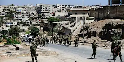 Syrian army enters opposition bastion under Russian-negotiated truce