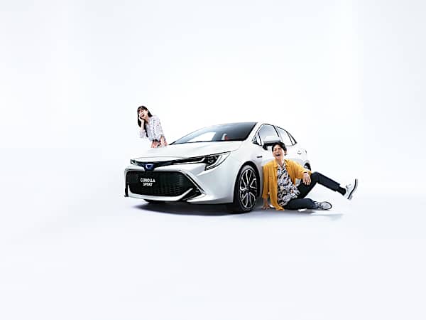 気持ちいいほど、新しい 新世代ベーシック COROLLA SPORT登場