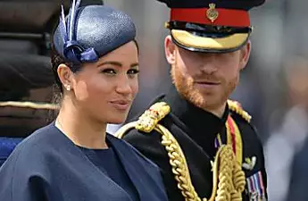 Harry, Meghan in first joint event since leaving royal fold