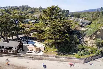 A Former Rock Star Hideaway Built Right on the Ocean Is Selling in Bolinas, California, for $14.99 Million