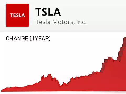 Cosa sarebbe successo se aveste investito $1K in Tesla un anno fa?