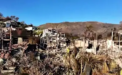 Drone video captures Malibu's apocalyptic damage after Southern California firestorm