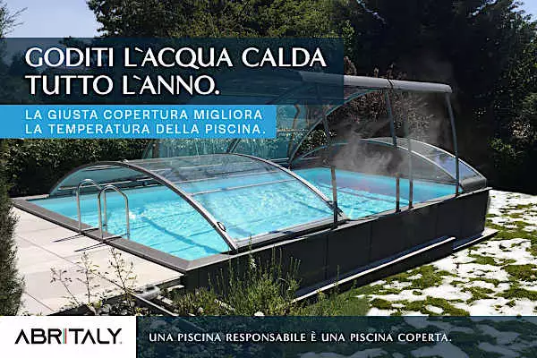 Goditi l'acqua calda tutto l'anno. La giusta copertura migliora la temperatura della piscina. Goditi l'acqua calda tutto l'anno. La giusta copertura migliora la temperatura della piscina.