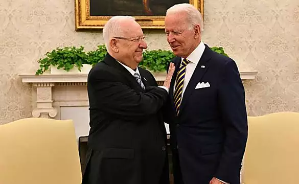 Two words Biden told Rivlin clearly indicate how he feels about Israel's new government