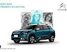 SUV Citroën C4 Cactus com interior 100% digital. Conheça!