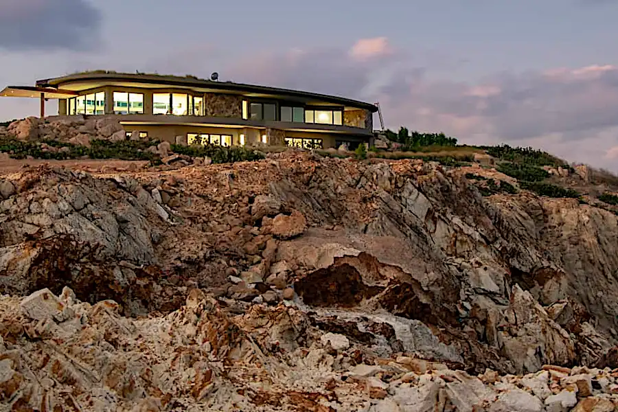 Futuristic Home Takes in the Views From Its Perch in the British Virgin Islands