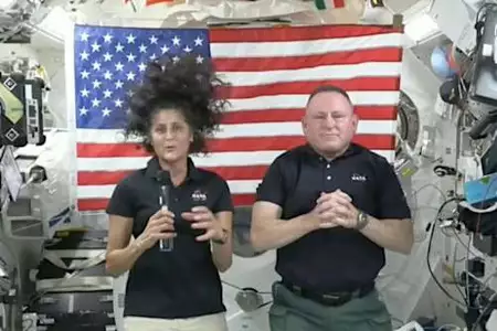 NASA: Τρομάζει η εικόνα των εγκλωβισμένων αστροναυτών - Φόβοι για την υγεία τους NASA: Τρομάζει η εικόνα των εγκλωβισμένων αστροναυτών - Φόβοι για την υγεία τους