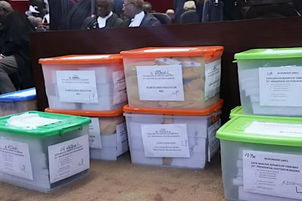 INEC kicks as LP presents over 18,000 blurred PU result sheets in court