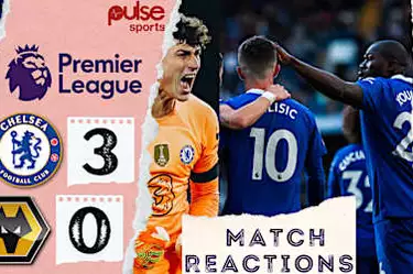 Reactions as Chelsea fans praise Potter, Kepa after Wolves thrashing