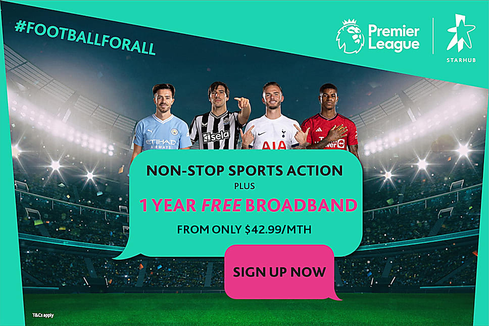 1 year Free Broadband to watch nonstop Sports action and Disney+ and Netflix